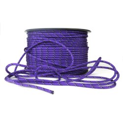 Purple rope for leashes, halters, barriers, etc.