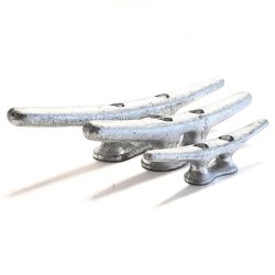 100-300mm. Cleat for mooring and securing rope.