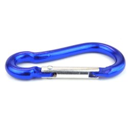 Snap hook for ropes, cables, chains, and other lines.