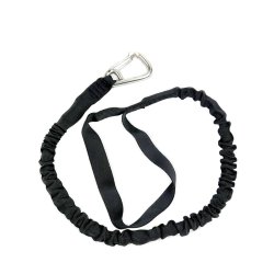 Dockmate elastic mooring line with a loop on one end and a stainless steel hook on the other. Ideal for small boats, jet skis, a