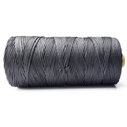 Braided bankline for lashing, fishing, hunting, etc.