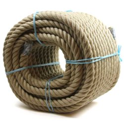 Hemp rope for decoration, rope fences, and hoist lines.
