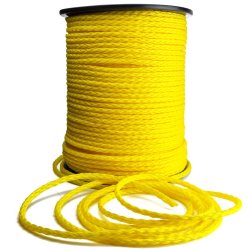 Hollow Braided PE rope for leashes, dog sledding, barriers