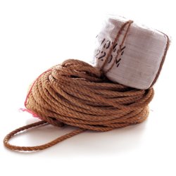Manila rope with good rot resistance.