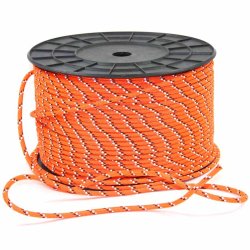 Increases visibility. For halters, barriers, dog leashes, etc.