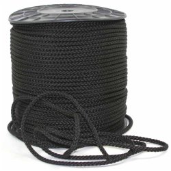 Black cheap rope for general purposes.