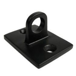 Plate for Snap Hooks, Matte Black