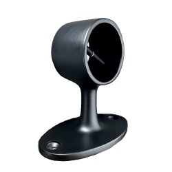 Close-up of the rope holder, highlighting its durable design, screw attachment, and circular loop for secure rope fastening.