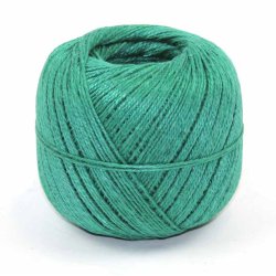 Beautiful light green flax twine for tagging and crafts.