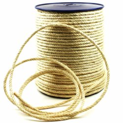 Sisal rope for decorations, scratching posts, binding twine.