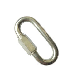 The quick link is ideal for connecting or splicing chains. It is made of stainless steel for high durability and corrosion resis