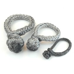 HMPE is stronger and significantly lighter than steel wire. Soft shackles require no maintenance, are stronger, do not rust, and