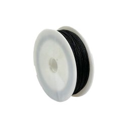 Spool of waxed whipping twine made of twisted polyamide, ideal for seizing, whipping, and lashing. The twine is treated with wax