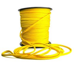 Synthetic rope for winches. Rope made from HMPE (Dyneema) for maximum strength.